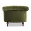 Fauteuil en velours capitonné de 106,68 cm de largeur Mercer-145590677