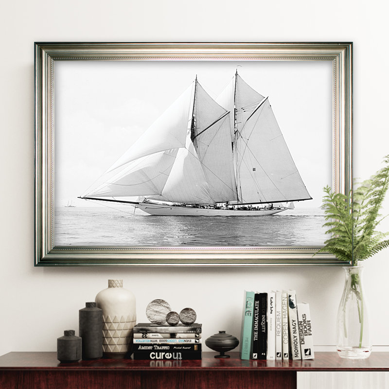 Impression sur bois, H 18 po x l 27 po x P 1,5 po, Pas de tapis, Toile tendue