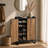 6-Tier Shoe Cabinet with Doors