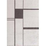 Modern Window Panes Area Rug