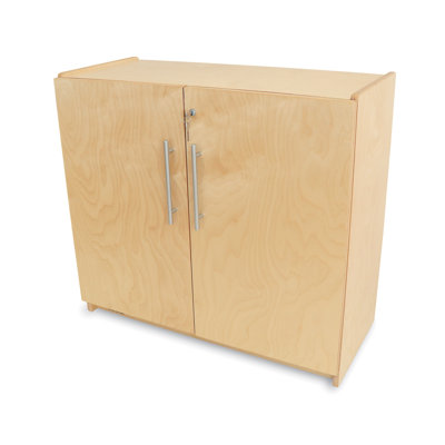 3 Compartment Manufactured Wood Classroom Cabinet
