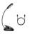  Led Reading Book Light With Flexible Clip Rechargeable Lamps For Reader