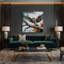 «Birds American Kestrel», art mural sur toile-603494404