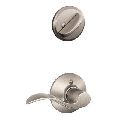 Accent Single Cylinder Interior Lever Set