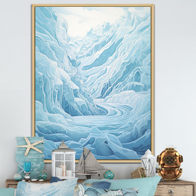 Paysage de Kawaii en Alaska IV sur toile