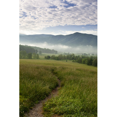 Path To The Mountains by AndrewSoundarajan - Wrapped Canvas Print