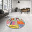 Tapis gris/beige/brun contemporain-844856841