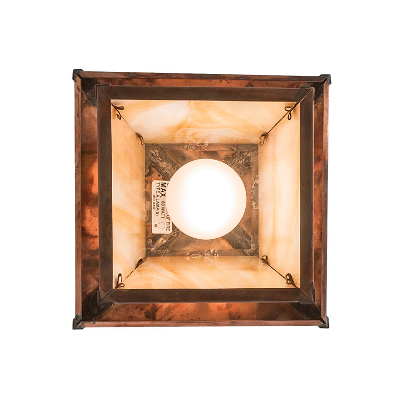 Rustic Lodge 1 - Light Pendant, Beige Iridescent