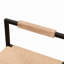 Set Of 2 Bar Stools With Back  Paper Rope Woven Counter Height Dining Chairs For Kitchen, Home