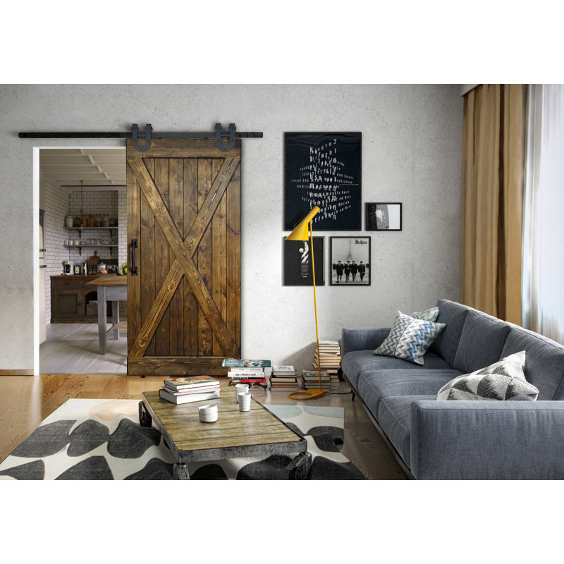 Headington Solid Pine Sliding Door Prefinished