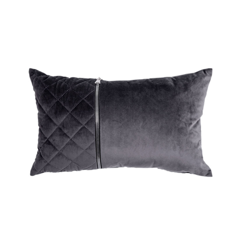 Coussin lombaire velours Stacey