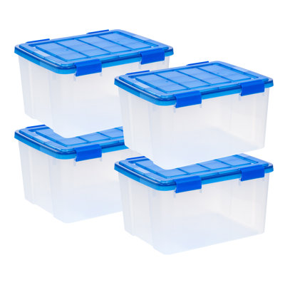 IRIS Element Resistant Ultimate Clear Storage Box