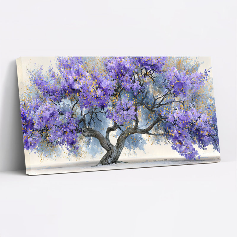 «Blossom Tree», ensemble de 1 reproduction d'art sur toile tendue, H 28 po x l 58 po