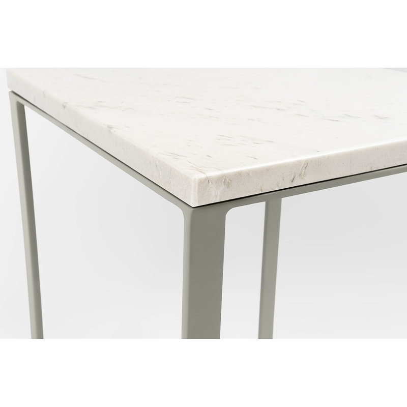 Abdul-Raqib Frame End Table, Grey