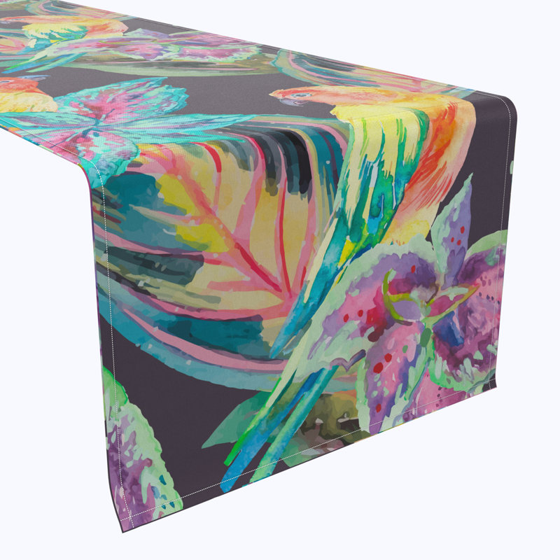 Floral 220 Cotton Table Runners, 72" x 16"