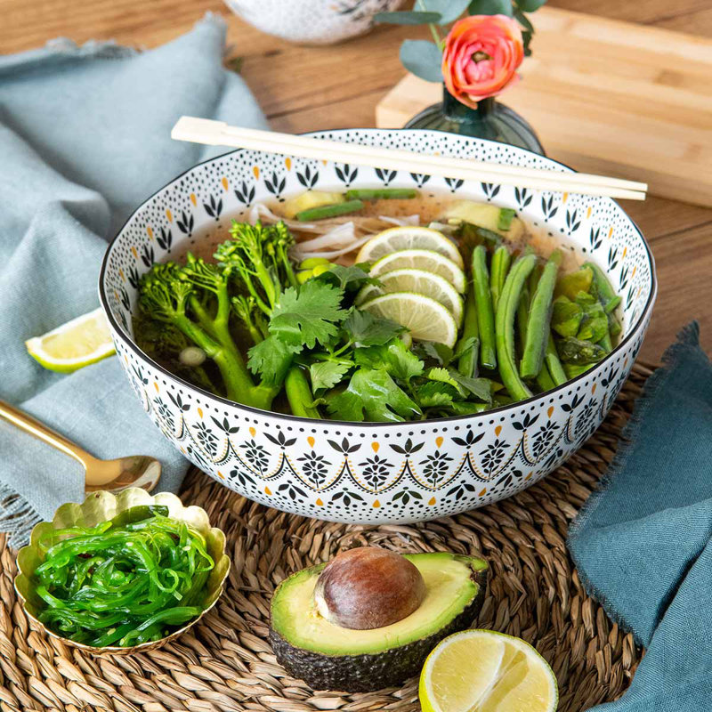 Sara Miller, Artisanne Noir - Large Bowls