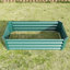 Jardinière rectangulaire surélevée en métal 421Ft pour plantes, fleurs, assemblage facile, légumes rouille, rouille, longue durée-904666383-904666374