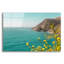  «Big Sur The Road Of Inspiration» par Elena Chukhlebova, art mural en verre acrylique, 16 po x 12 po