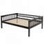 Lit superposé en bois de pin durable avec garde-corps de clôture et assemblage facile, parfait pour les configurations de pièce polyvalentes-1924068090