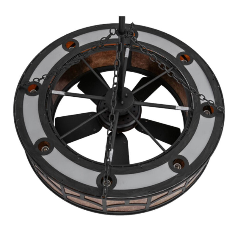 Mission Downrod Ceiling Fan