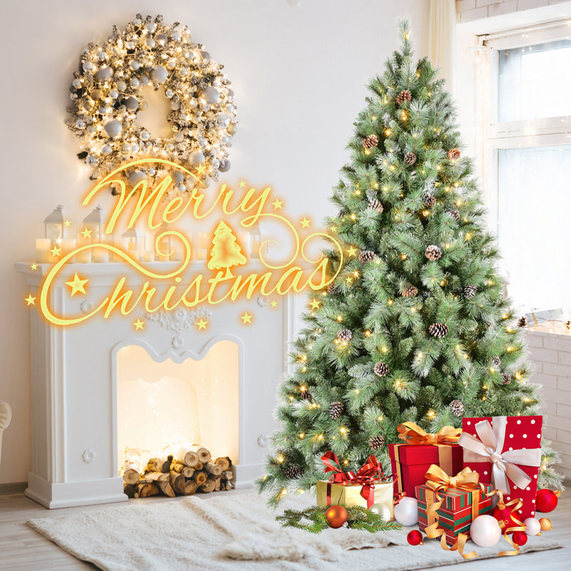 Arbre de Noël 5 pi, 5', Illuminée