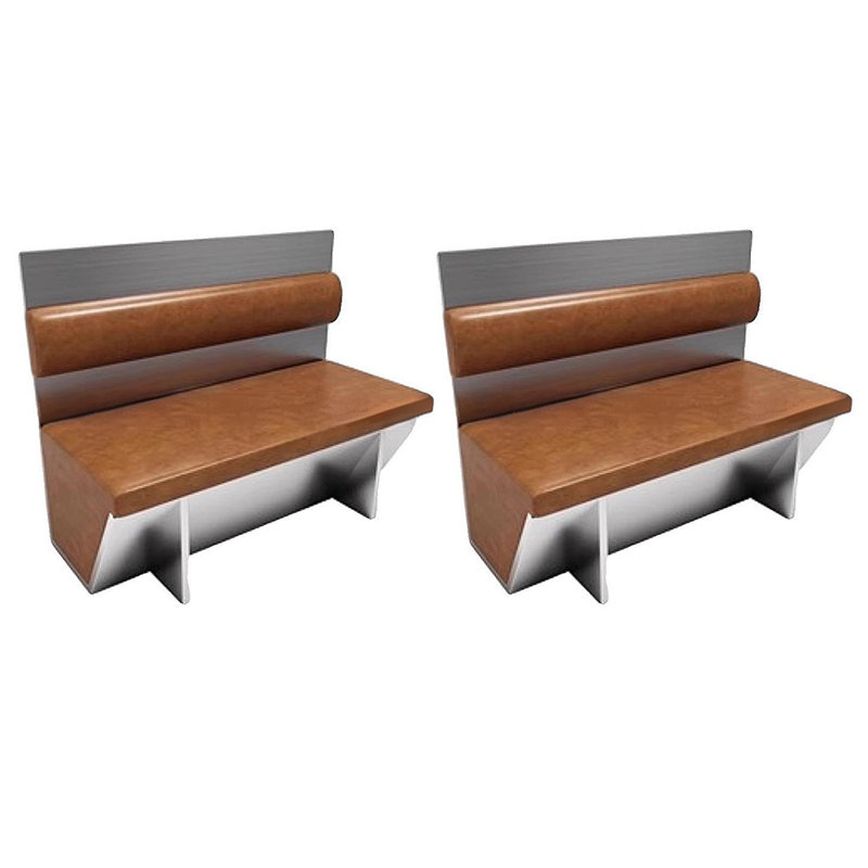 Banc rembourré en similicuir