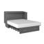 Commode avec lit escamotable et matelas de 6 po, tiroir de rangement et chargeur intégré Greeson-257344334-139902399