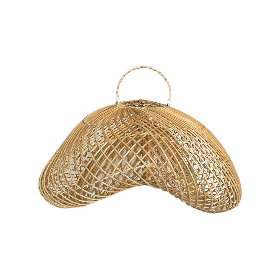 45 cm Lampenschirm Tutuala aus Rattan