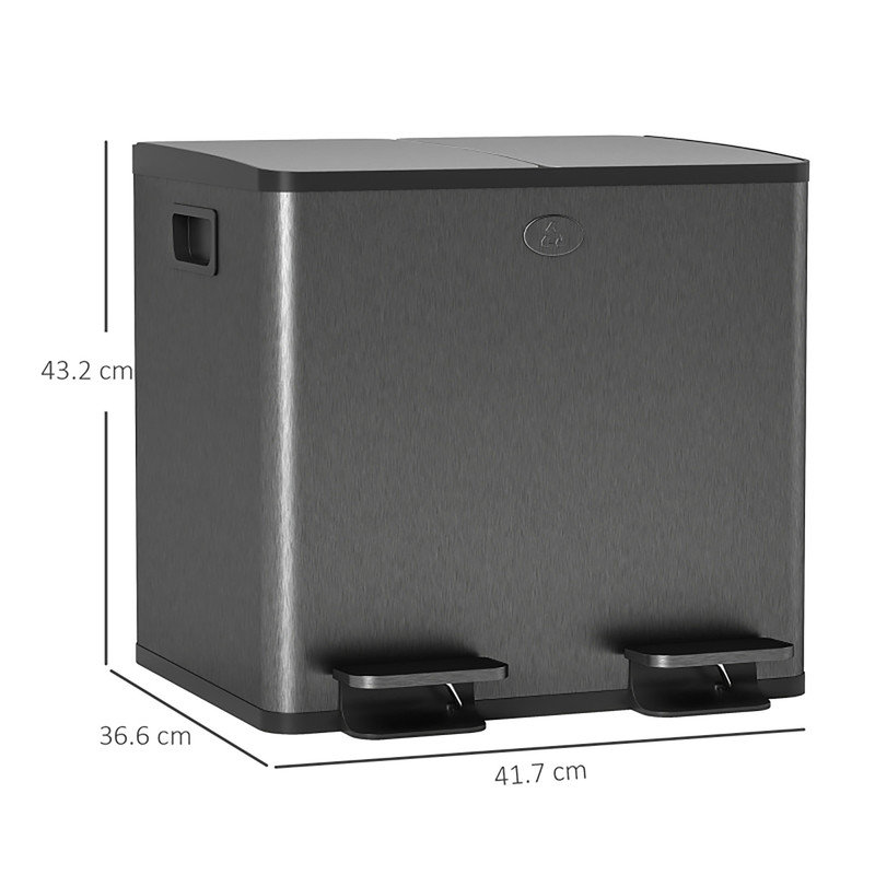 Stainless Steel Kitchen Trash Can