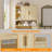 Fluted Over The Toilet Storage Cabinet, Above Toilet Bathroom Organizer With Toilet Paper Holder, Modern Behind Toilet Cabinet, Space Saver For Restroom, Bathroom, Laundry, Natural Oak-1483832972