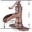 Single-Hole Single-handle Bathroom Faucet with Drain Assembly-59998229