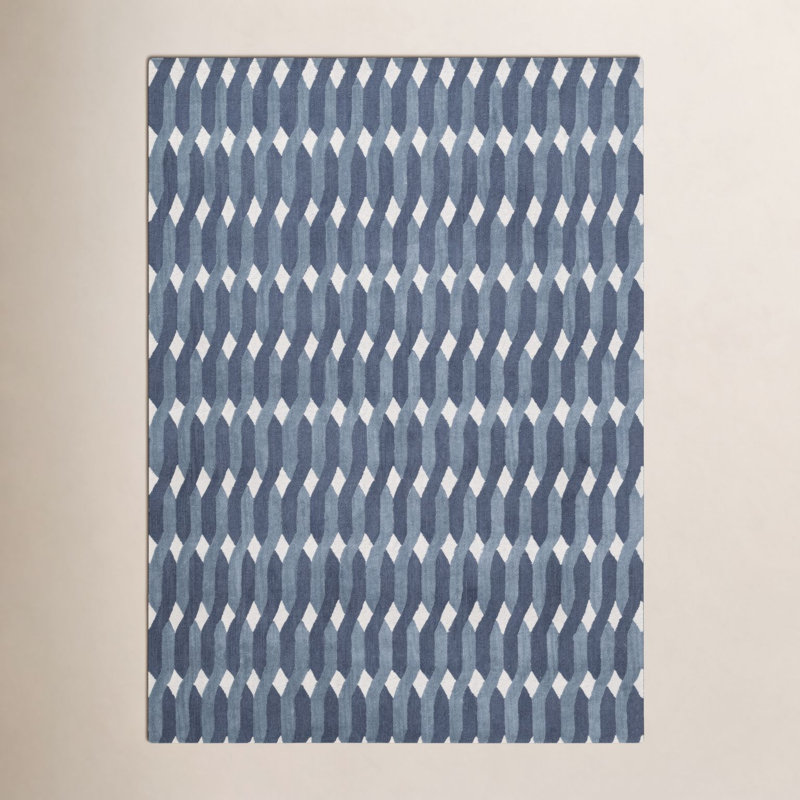 Hand Tufted Wool Woodcliff Rug, Rectangle 3' x 5'