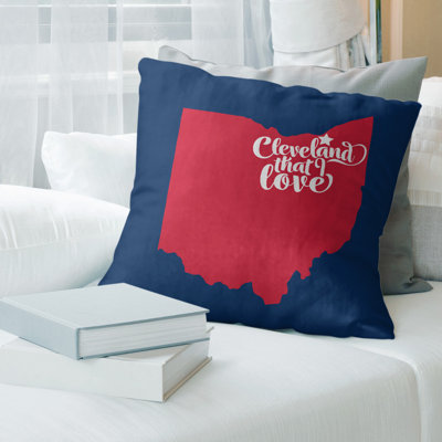Housse de coussin en cuir cleveland