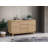 Kasem Oak Finish Server,Sideboard,Buffet table with wood frame