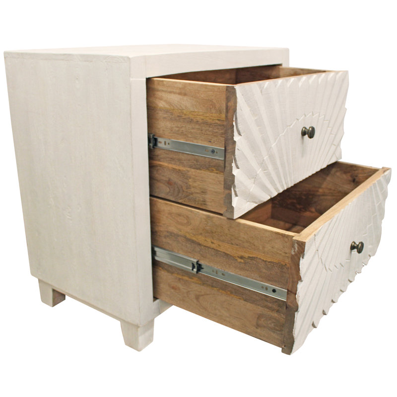 Nielson 30'' W Solid Wood Nightstand
