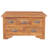 Coffee Table with Flip Top 65x64x35 cm Solid Teak Wood
