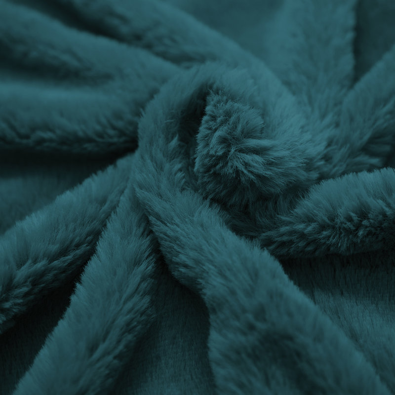 Bed Rest Reading Pillow Cover And Filling, 20" X 18" X 17", Deep Teal