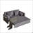 66 Inch Sleeper Sofa Bed-1740528624