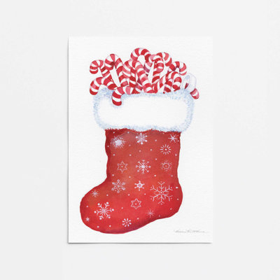 Winter's Candy Keeper, reproduction dans un cadre