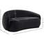Causeuse en velours Emery-106275179
