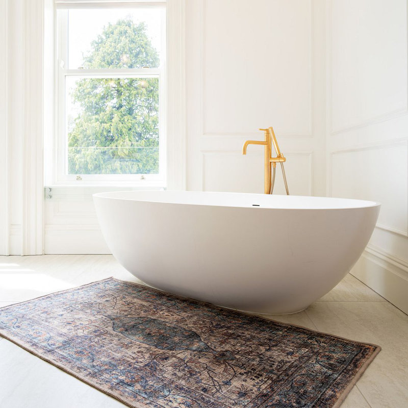 Vintage Look Area Rug, Rectangle 120 x 170 cm