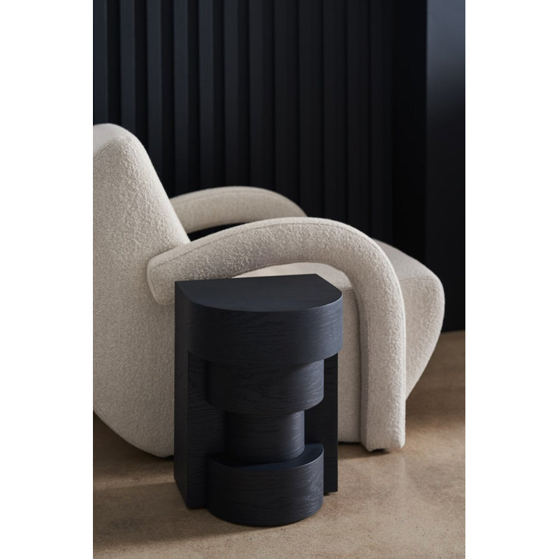 Kelly Hoppen Pedestal End Table
