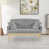 Velours gris est en rupture de stock