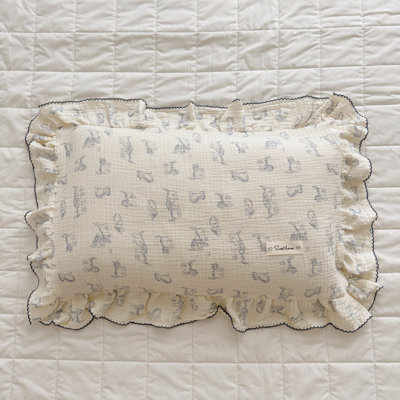 Taie d'oreiller mignonne en coton pour enfants