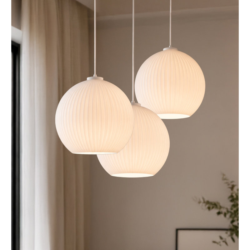 Luminaire suspendu à 3 lumières Darus