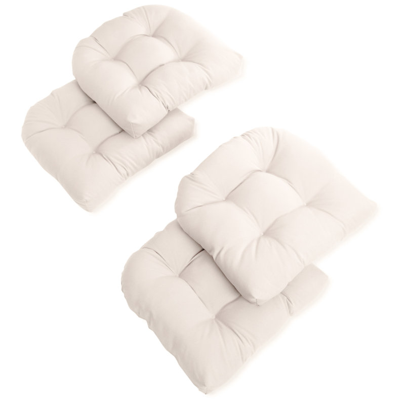 Outdoor 5'' Seat Cushion, Eggshell