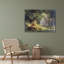 «The Thousand-Old-Old Oak» par Karl Frederic Lessing, art sur toile tendue avec châssis-1980575796