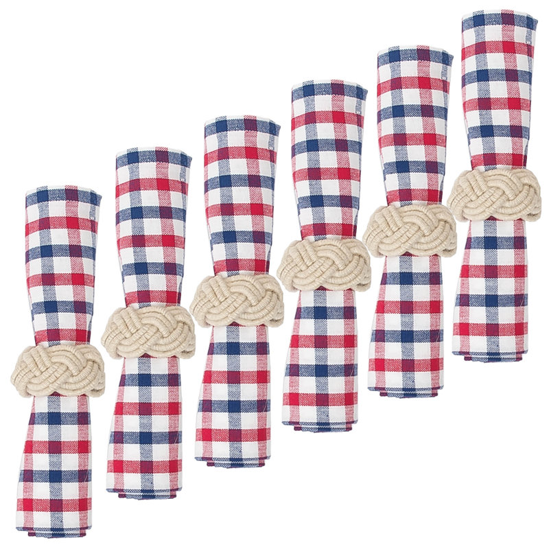 Serviette 18" écossaise Pickard