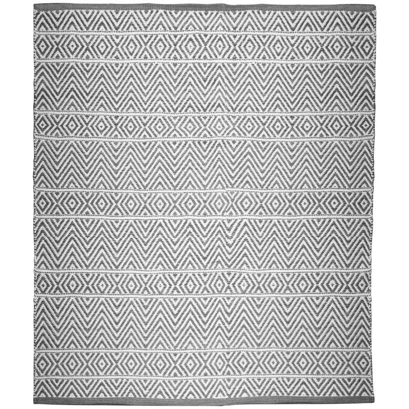 Tapis gris Shannock, Rectangle 4 pi x 6 pi