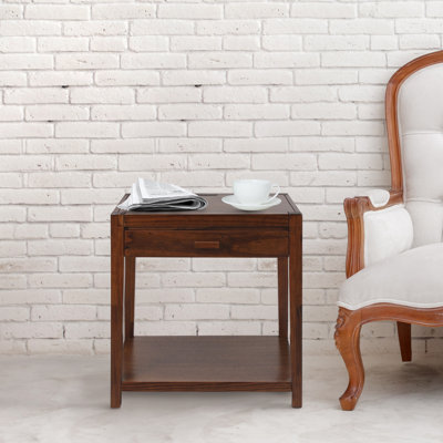Table de chevet 1 tiroir Hemby